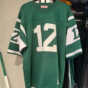 NFL Mitchell & Ness authentic throwback NY Jets Namath jersey size 48